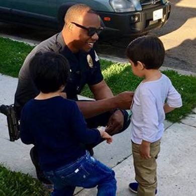 City of Oceanside Police Officer of the Oceanside Youth Partnership Program