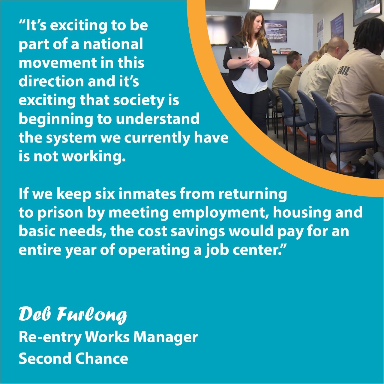 Deb Furlong, Second Chance - quote