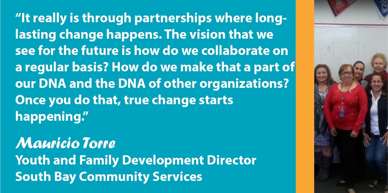 Quote from Mauricio Torre with South Bay Community Services