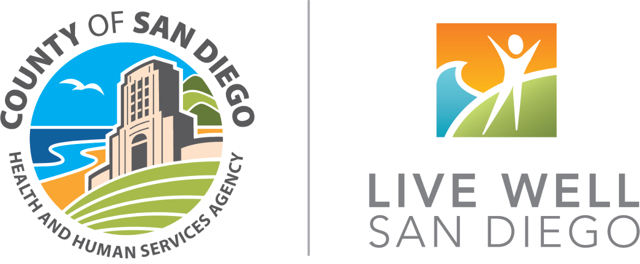 HHSA and LWSD logos