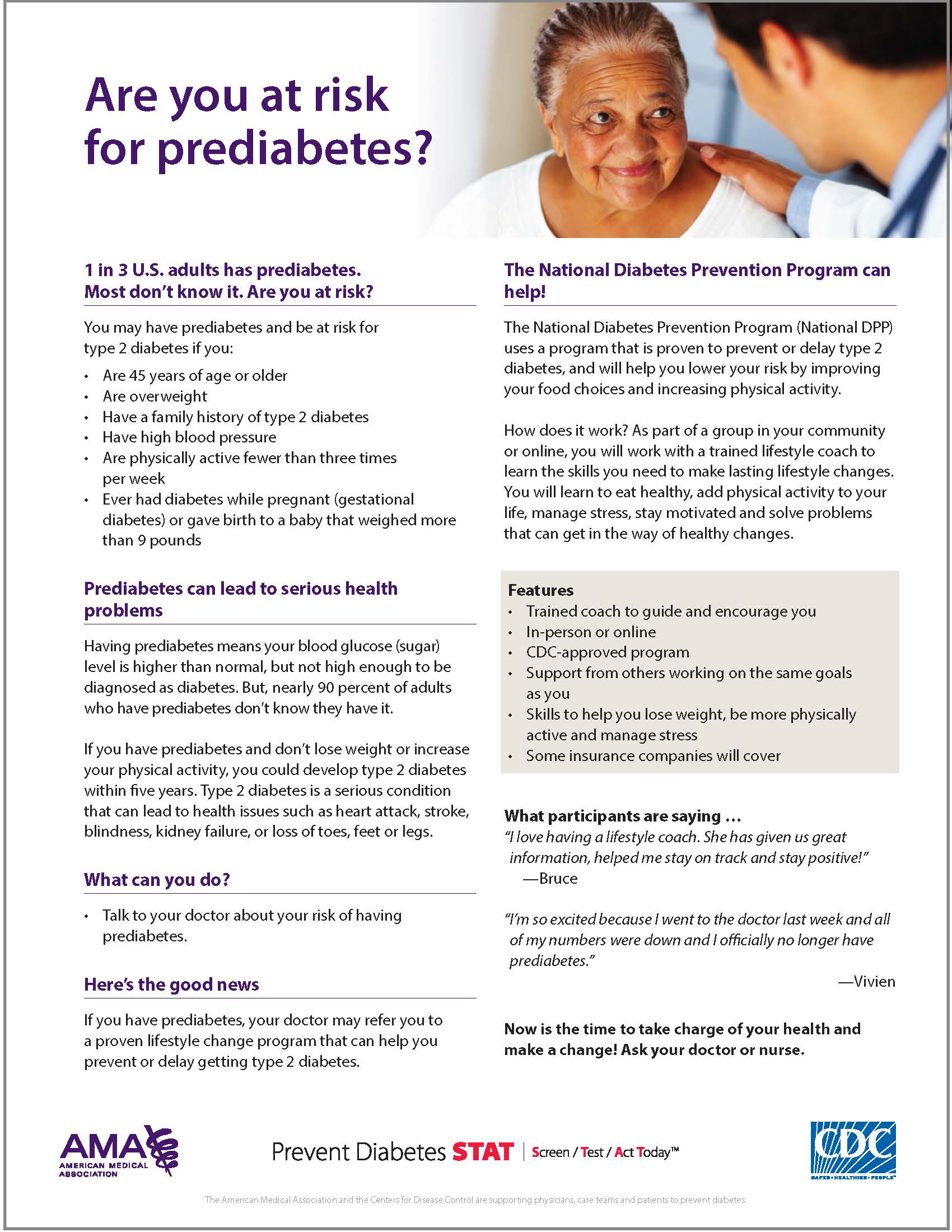 Are You At Risk for Prediabetes