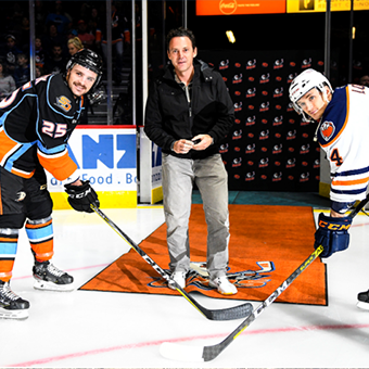 SD Gulls Puck Drop