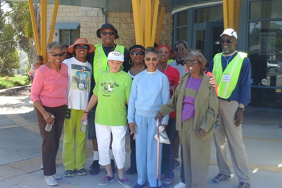 Seniors Participate in Walking Study 1