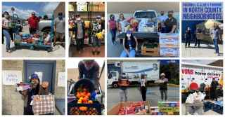 Collage of Community Donations