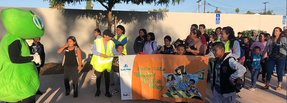 El Cajon Schools Celebrate Walk to School Day