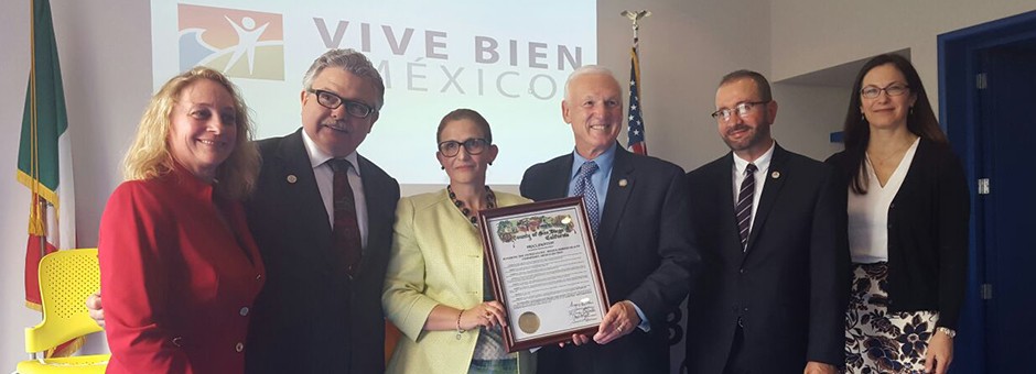 HHSA South Region Celebrates the First Ever Vive Bien México designation in Tijuana, B.C., Mexico!