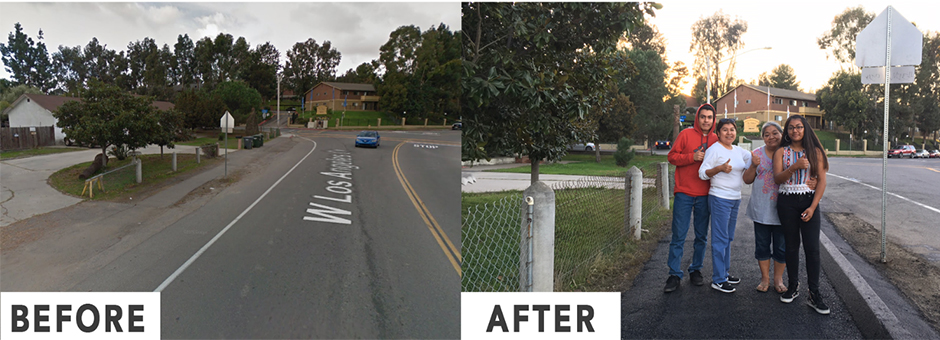 Community-led Infrastructure Improvements Improve Safety in Vista