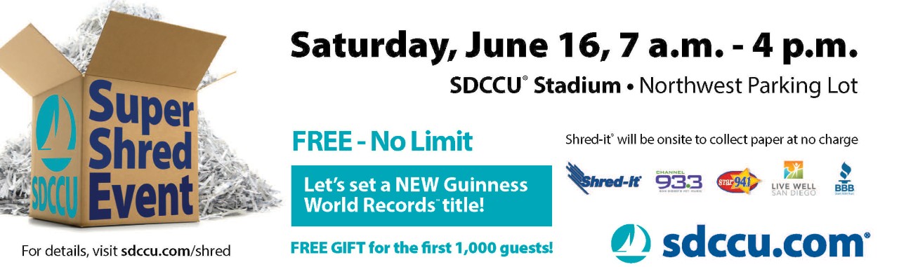SDCCU Super Shred Event Banner Photo