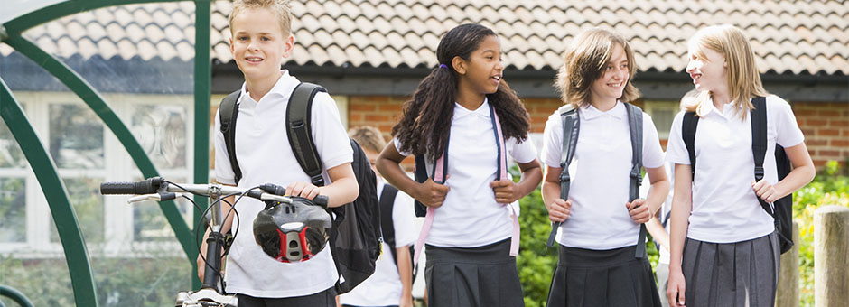 Cardiff School District Encourages Students to Walk to School