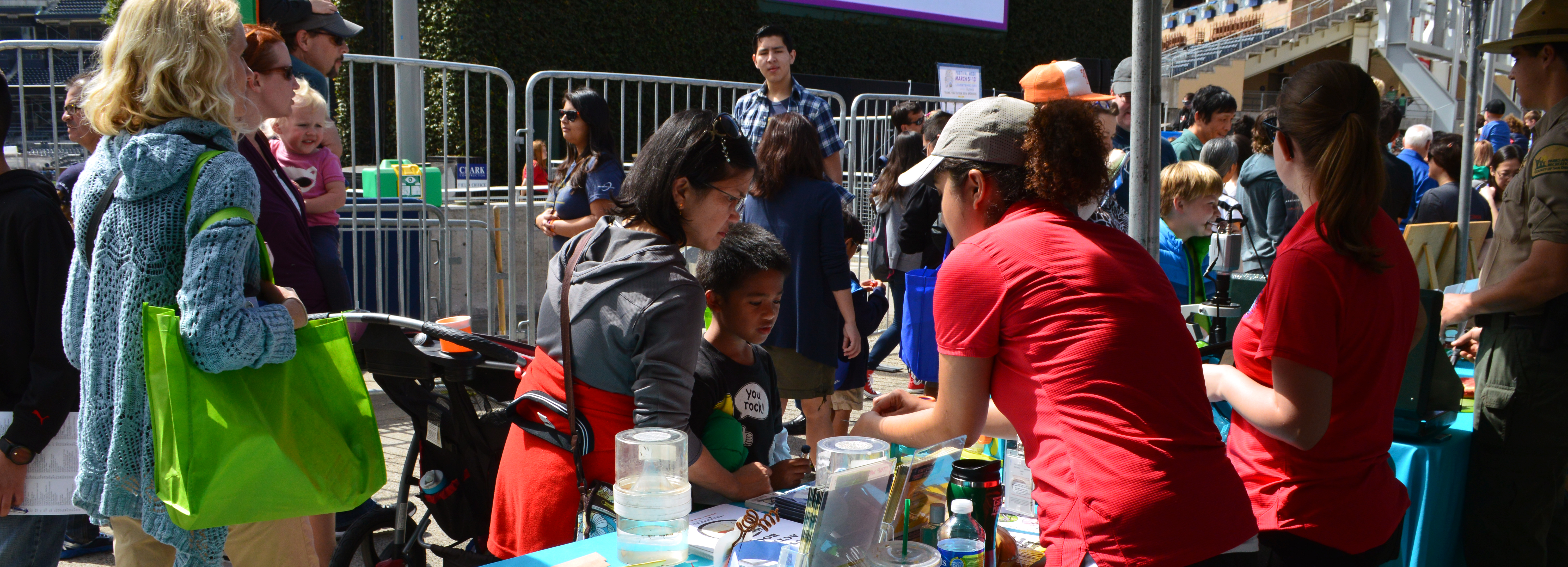 BioCom STEM Fest 2016 Live Well San Diego Booth