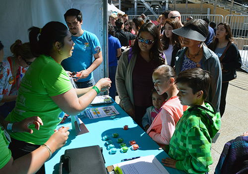 Live Well San Diego Booth at 2016 San Diego STEM Fest