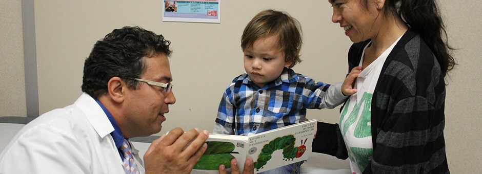 Pediatricians Prescribe Books During Well-Child Checks
