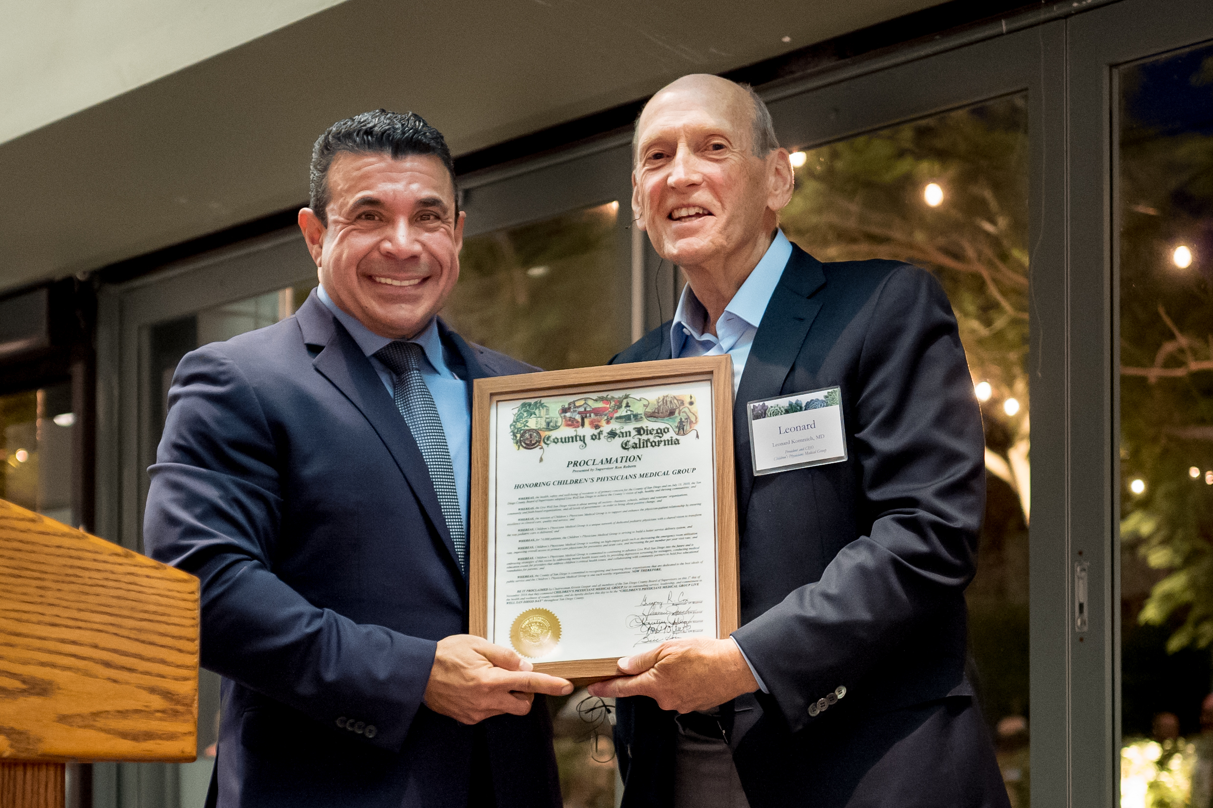 Proclamation Event