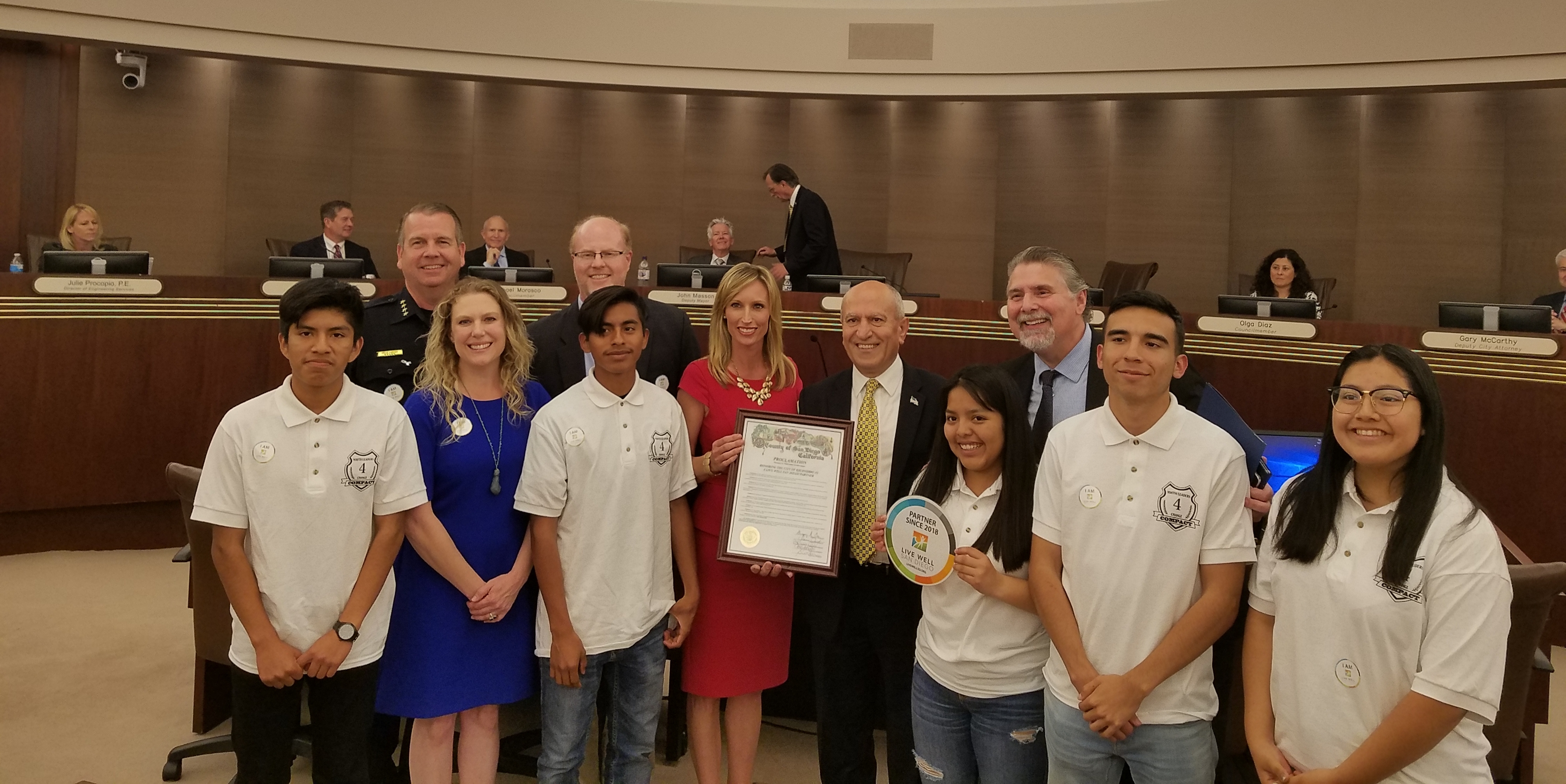 City of Escondido Recognition Event