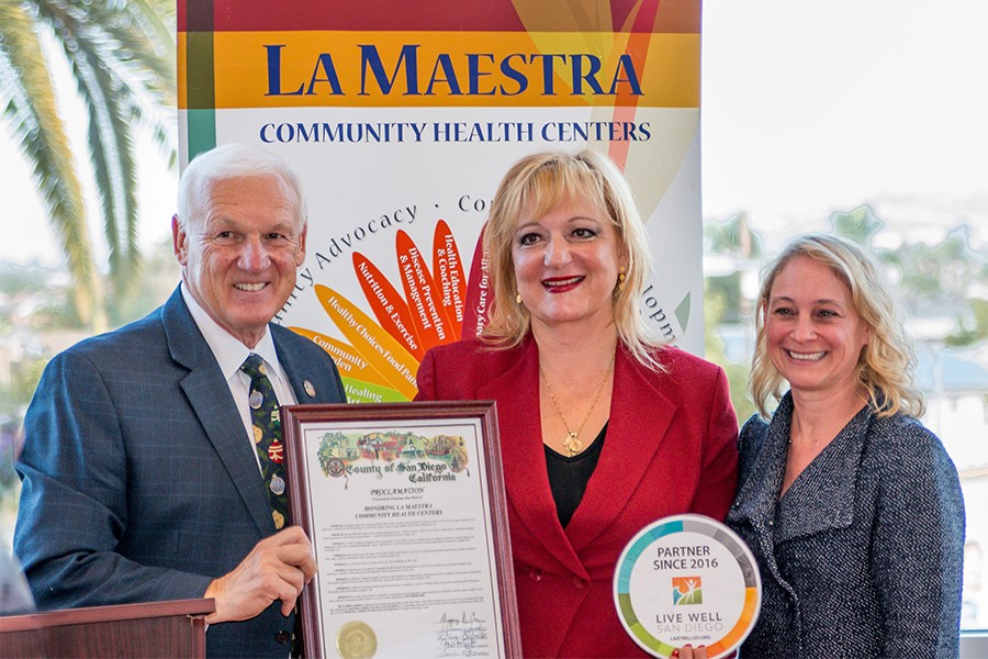 La Maestra Community Health Clinics Proclamation
