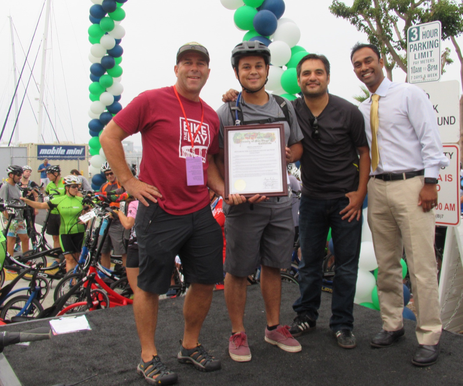 San Diego Bicycle Coalition Recognition Event