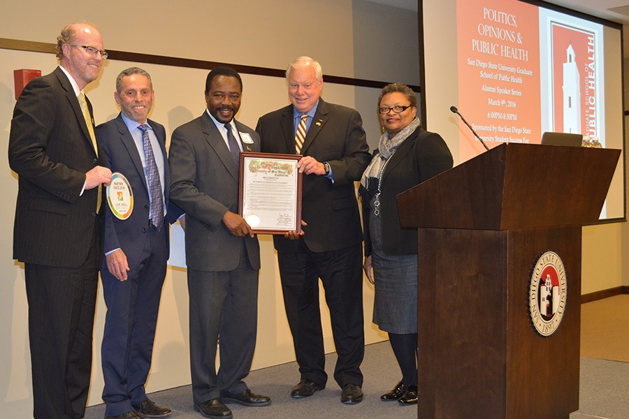 SDSU Live Well San Diego Proclamation