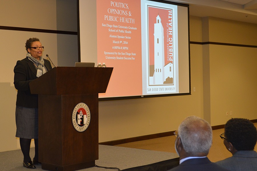 SDSU Live Well San Diego Proclamation - Dr. Wooten County Public Health Officer