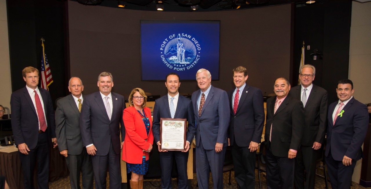 San Diego Unified Port District Recognition Event